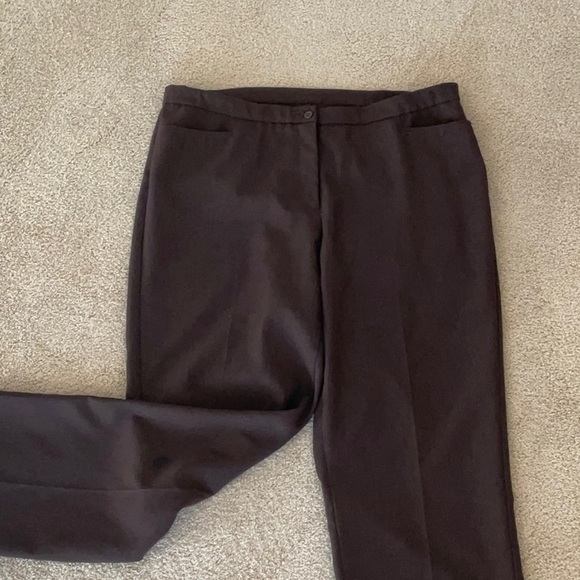 Allison Daley Dark Brown Dress Pants - Picture 3 of 7